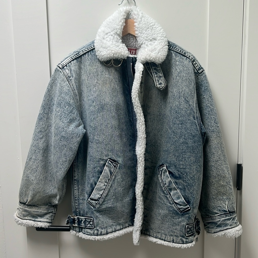 Levi’s jeans Sherpa jacket